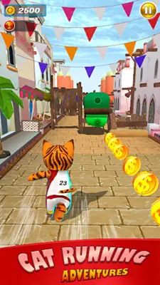 Pet Cat & Mouse Endless Runner android App screenshot 0